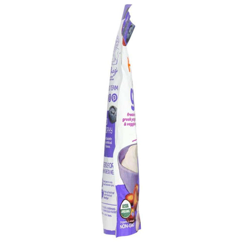 Blueberry & Purple Carrot Organic Baby Snacks 1oz Greek Yogis HAPPY BABY