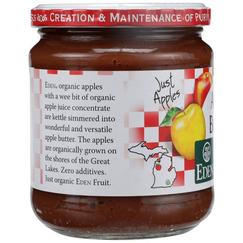Apple Fruit Butter Organic 17 oz Spread EDEN FOODS
