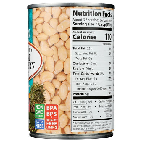 Great Northern Beans Organic 15 oz Bean EDEN FOODS
