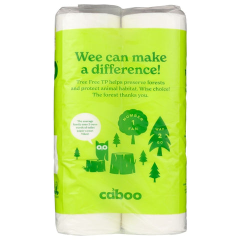 Tree Free Bamboo Toilet Paper 12Pk 300 Sheets CABOO