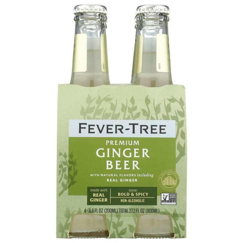 Premium Light Ginger Beer 4Pk Sparkling Mixer FEVER TREE