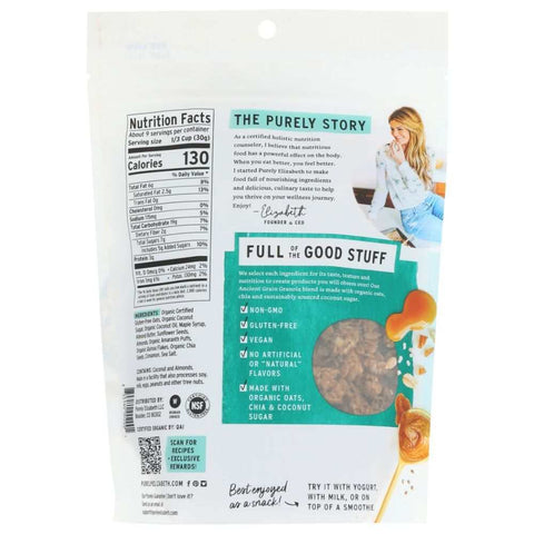 Maple Almond Butter Ancient Grain Granola 10 oz Purely Elizabeth