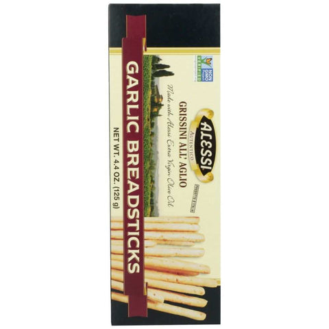 Alessi Garlic Olive Oil Breadsticks Turin-Style Snack
