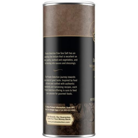 Private Selection Fine Mediterranean Sea Salt 17.6 oz