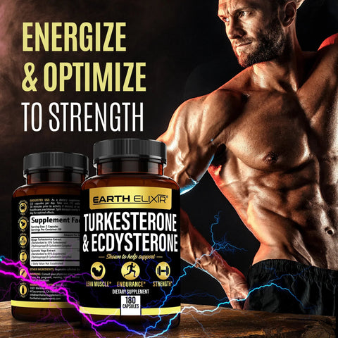 Earth Elixir Turkesterone & Ecdysterone