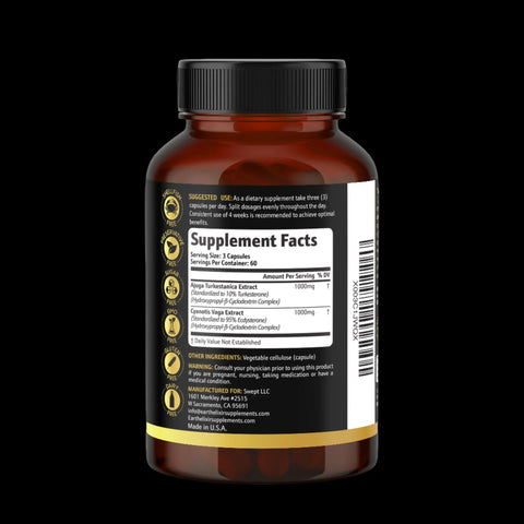 Earth Elixir Turkesterone & Ecdysterone