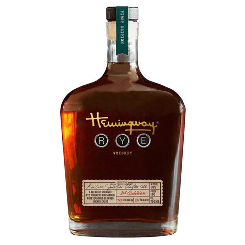 Blended Rye Whiskey Finished In Rum-Seasoned Oloroso Sherry Casks Hemingway Signature Edition