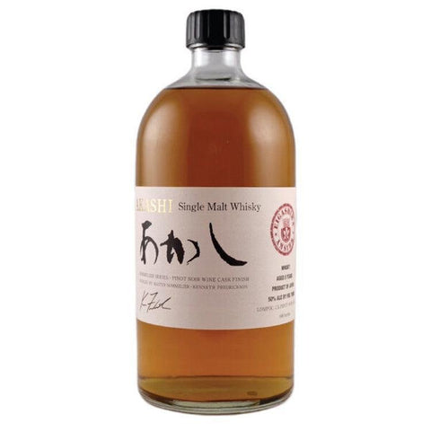 Akashi Pinot Noir Cask Finish Japanese Whisky 750ML Eigashima Shuzo