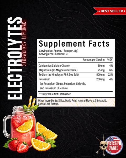 Sugar-Free Vegan Electrolytes Hydration Powder Alpha Country Training + Nutrition