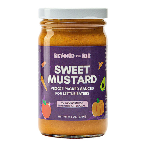 Sweet Mustard Clean-Label Kids Condiment Beyond the Bib