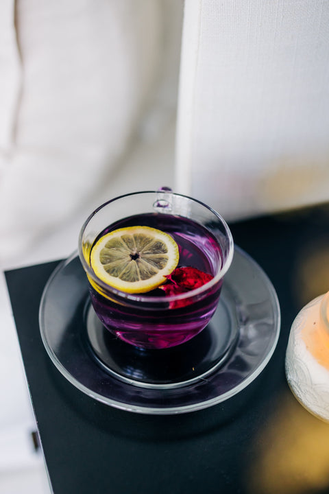 Purple Kenyan Loose Leaf Tea Vibrant Blend LeafBerri