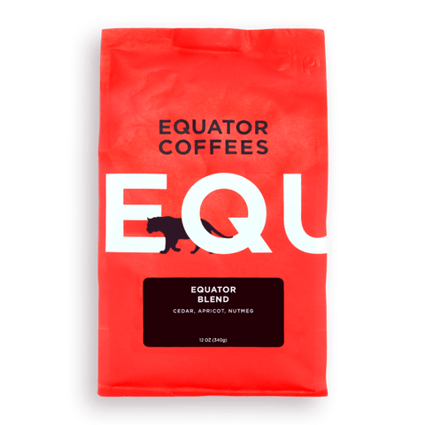 Equator Blend Dark Roasted Coffee Beans 10.5OZ Equator Coffees