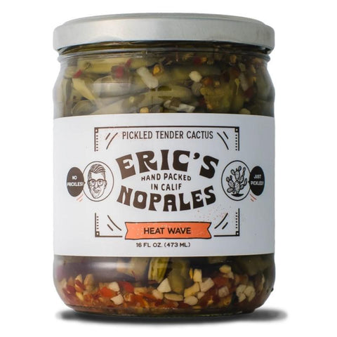 Heat Wave Pickled Tender Cactus Nopales Eric's (16OZ)