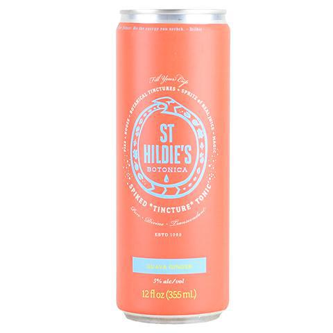Guava Ginger Spiked Tincture Tonic 12OZ St. Hildie's Botanica