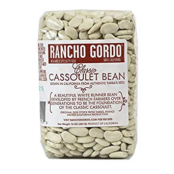 Classic Cassoulet Large White Heirloom Beans Rancho Gordo