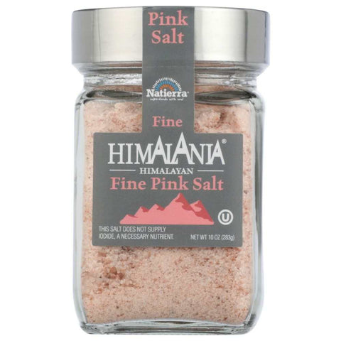 Himalania Pink Salt Mineral-Rich Salt 10 oz NATIERRA