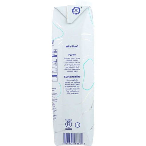 Original Alkaline Spring Water 1 lt Flow Water