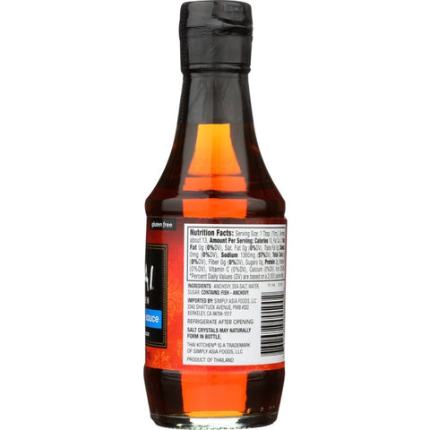 Gluten Free Premium Fish Sauce 6.76 oz Thai Kitchen