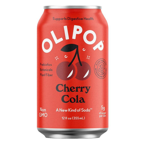 Cherry Cola Flavor Soda 12OZ OLIPOP