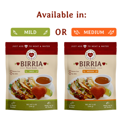 Birria Luv Bombs (2 per bag) Mild or Medium