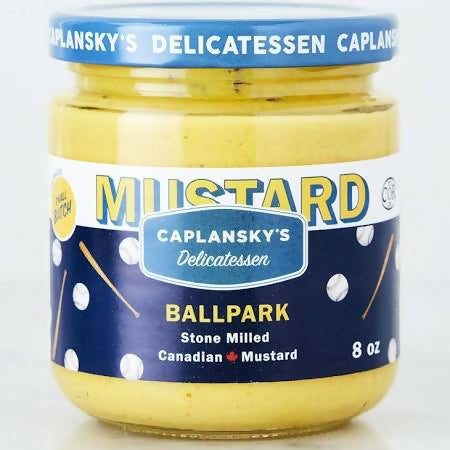 Ballpark Mustard Kosher Jar Mustard Caplansky’s Deli
