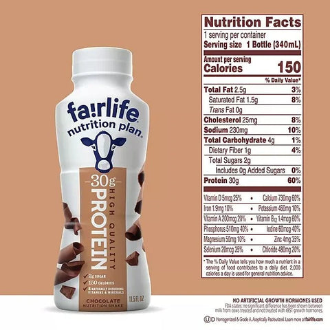 Fairlife 30G Protein Shake