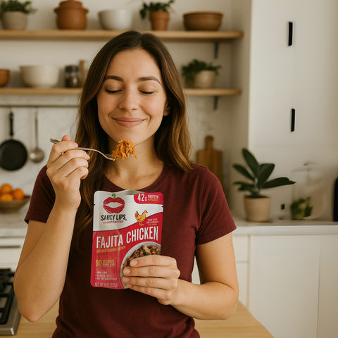 Fajita Chicken – 42g Protein | Ready in 90 Seconds