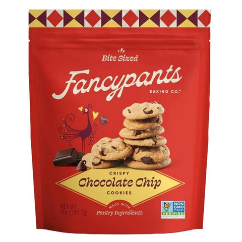 Chocolate Chip Belgian Dark Chocolate Cookies 5OZ Fancypants Baking Co.