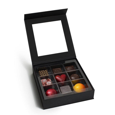 Assorted Chocolates 9PC Feve Artisan Chocolatier