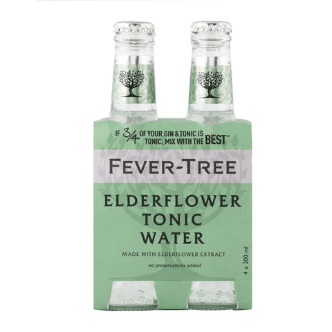 Elderflower Key Attribute Tonic Water Fever Tree