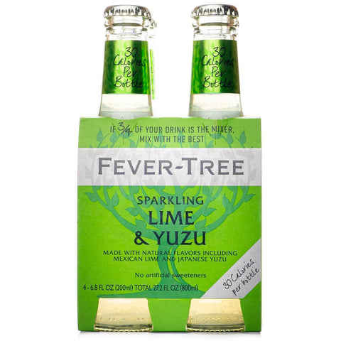 Sparkling Lime & Yuzu Mixer 4x200ML Fever Tree