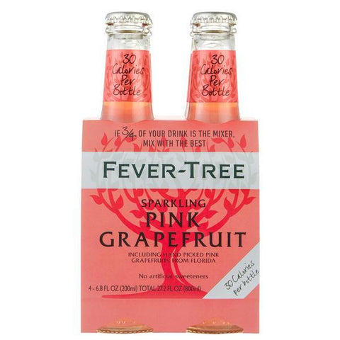 Sparkling Pink Grapefruit Mixer 4x200ML Fever Tree