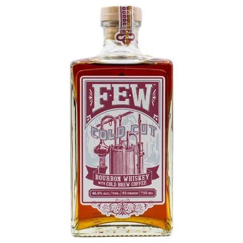 Cold Cut Bourbon Smooth Cold Brew Whiskey F.E.W. Spirits 750ML