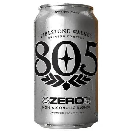 Non-Alcoholic Blonde 8ZERO5 Beer Firestone Walker Brewing Co.