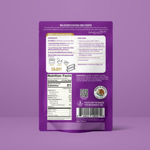 The Saucy Lips Five-Flavor Variety Pack