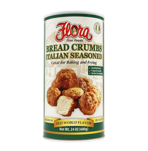 Italian Seasoned Bread Crumbs 24 oz Bread Crumbs Flora