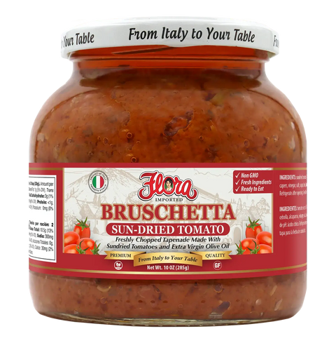 Sun-Dried Tomato Tapenade Bruschetta 10 oz Flora