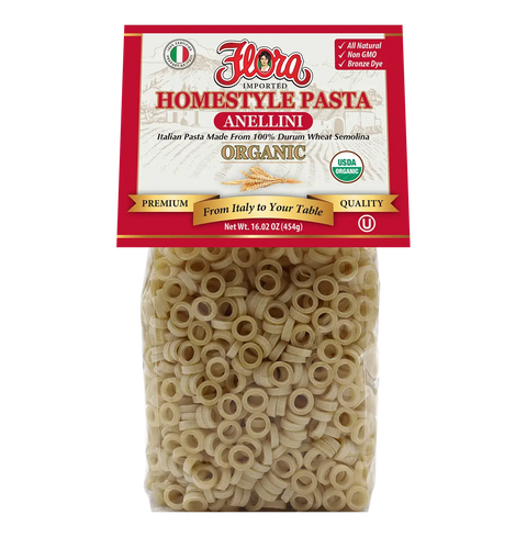 Homestyle Organic Anellini Pasta 16.02 oz Flora