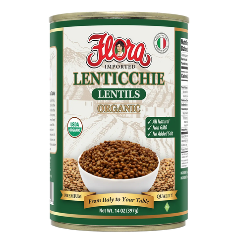Organic Tender Lentils 14 oz Flora