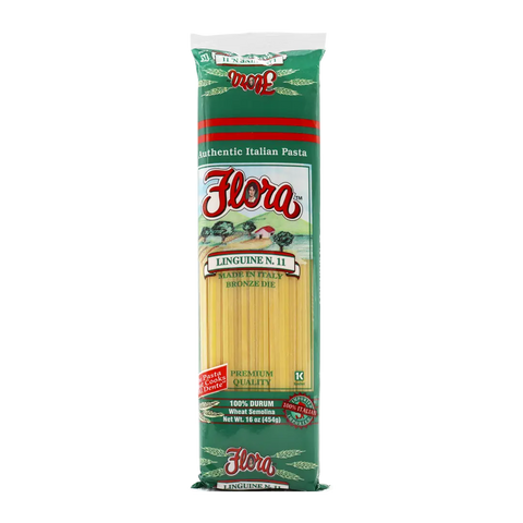 Linguine Pasta No. 11 16 oz Authentic Italian Pasta Flora
