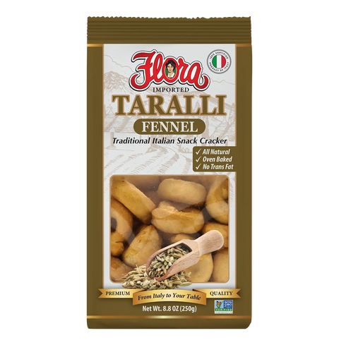 Fennel Key Attribute Taralli Snack Crackers 8.8 oz Flora