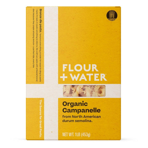 Organic Campanelle Ruffled Edges Noodle Flour + Water