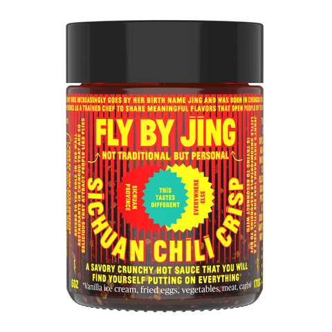 Sichuan Chili Crisp Hot Spicy Chili Oil 6OZ Fly By Jing