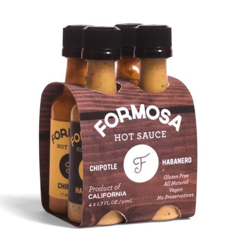 Hot Sauce Combo Pack 4x50ML Formosa