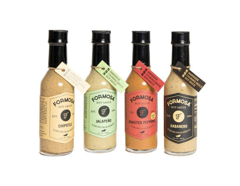 Hot Sauce Combo Pack 4x50ML Formosa