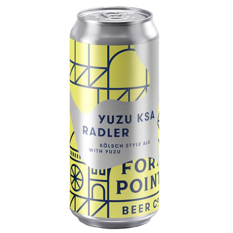 Yuzu KSA Kolsch-Style Ale 16OZ Fort Point Beer Co.