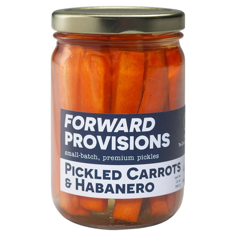Pickled Carrots & Habanero Spicy Pickles Forward Provisions 12OZ