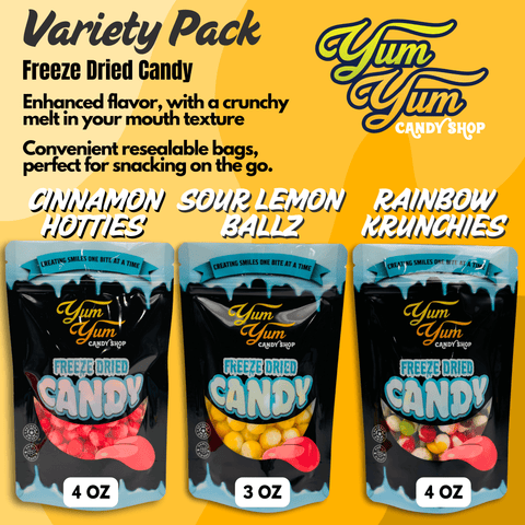 Freeze Dried Candy Trio Pack