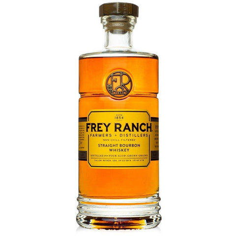 Straight Bourbon 750ML Whiskey Frey Ranch Farmers & Distillers