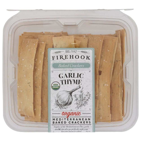 Garlic Thyme Crackers 8 oz Firehook